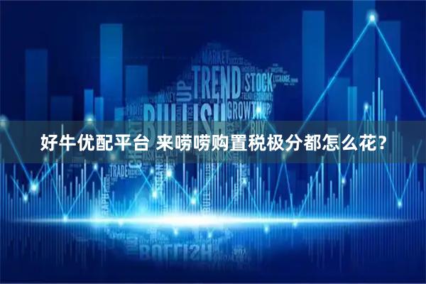 好牛优配平台 来唠唠购置税极分都怎么花？