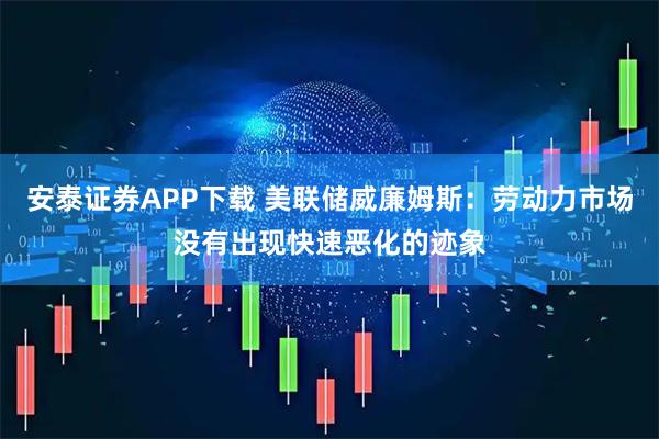 安泰证券APP下载 美联储威廉姆斯：劳动力市场没有出现快速恶化的迹象